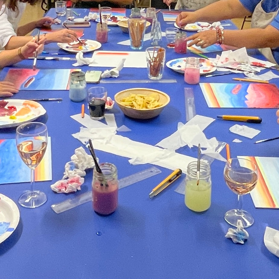 Paint and a pint workshop