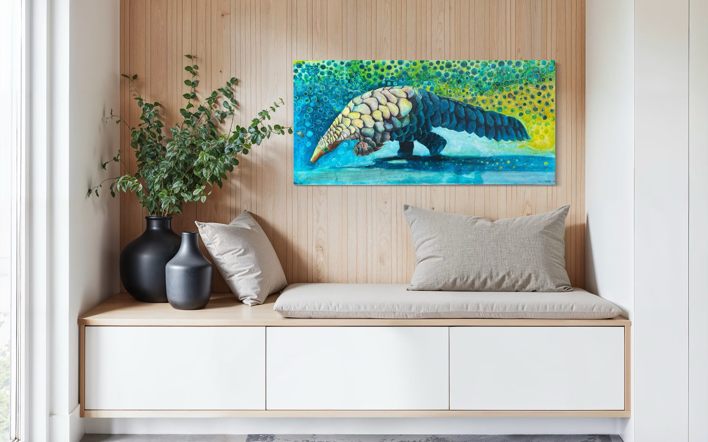 Magical Pangolin - Original Painting