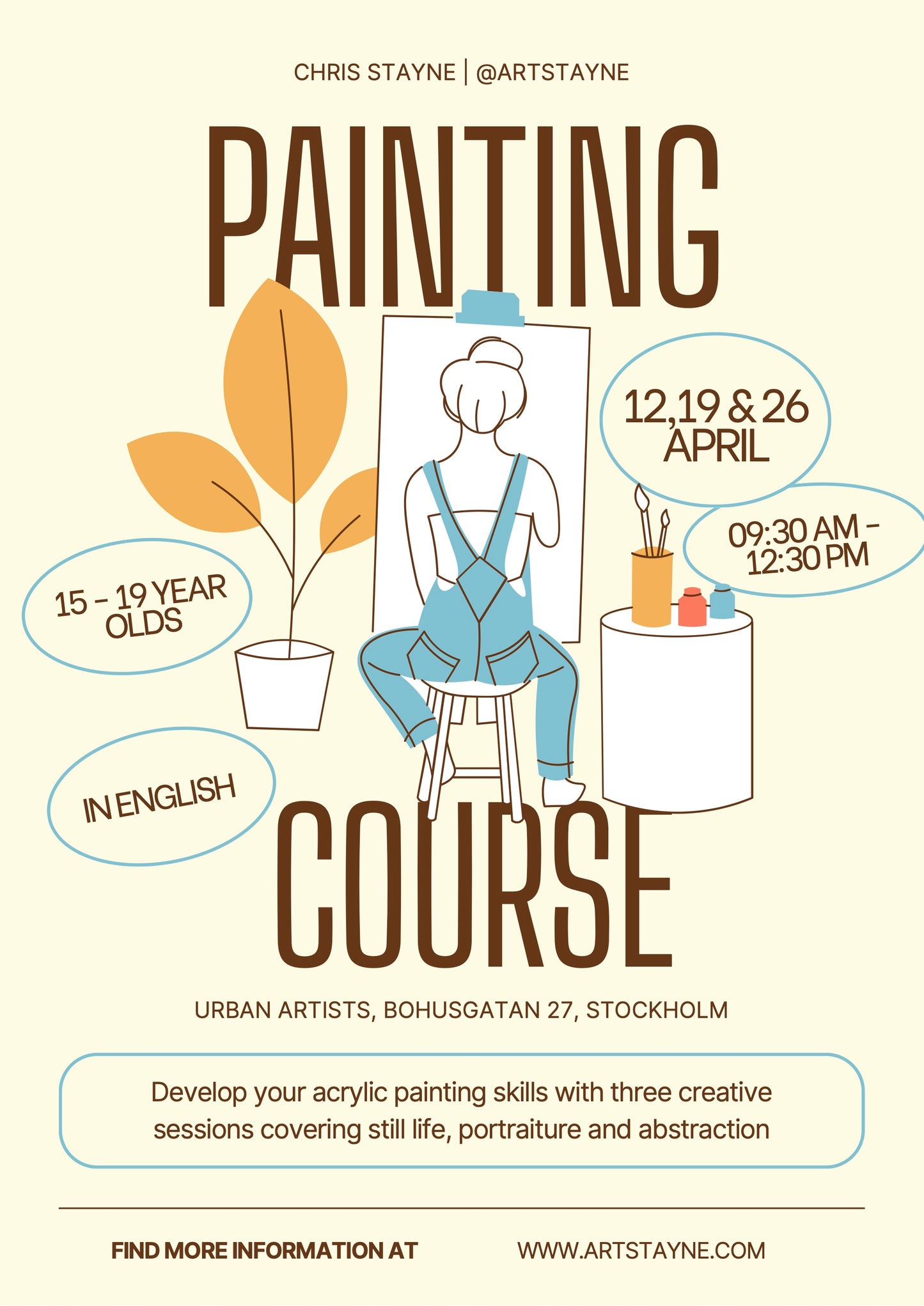 Spring Painting Course - cancelled