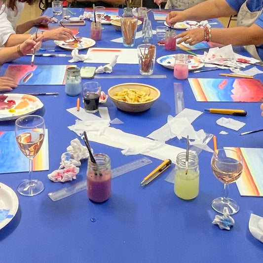 Paint and a pint workshop