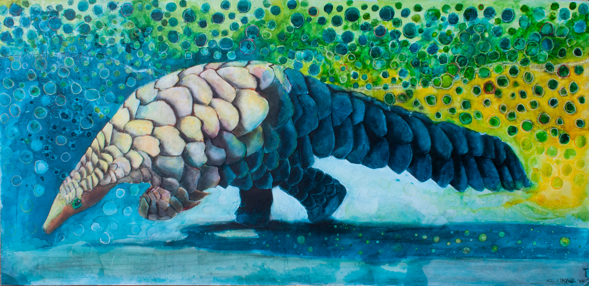 Magical Pangolin - Original Painting